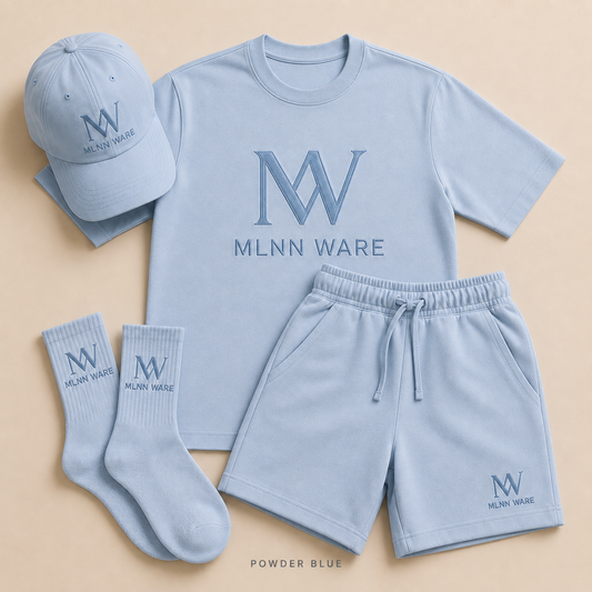 Powder Blue Tonal Set