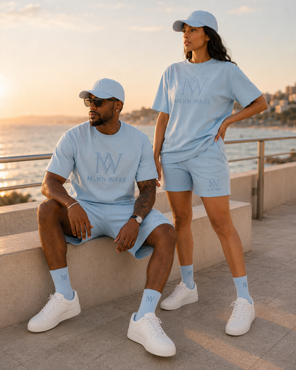 Powder Blue Tonal Set