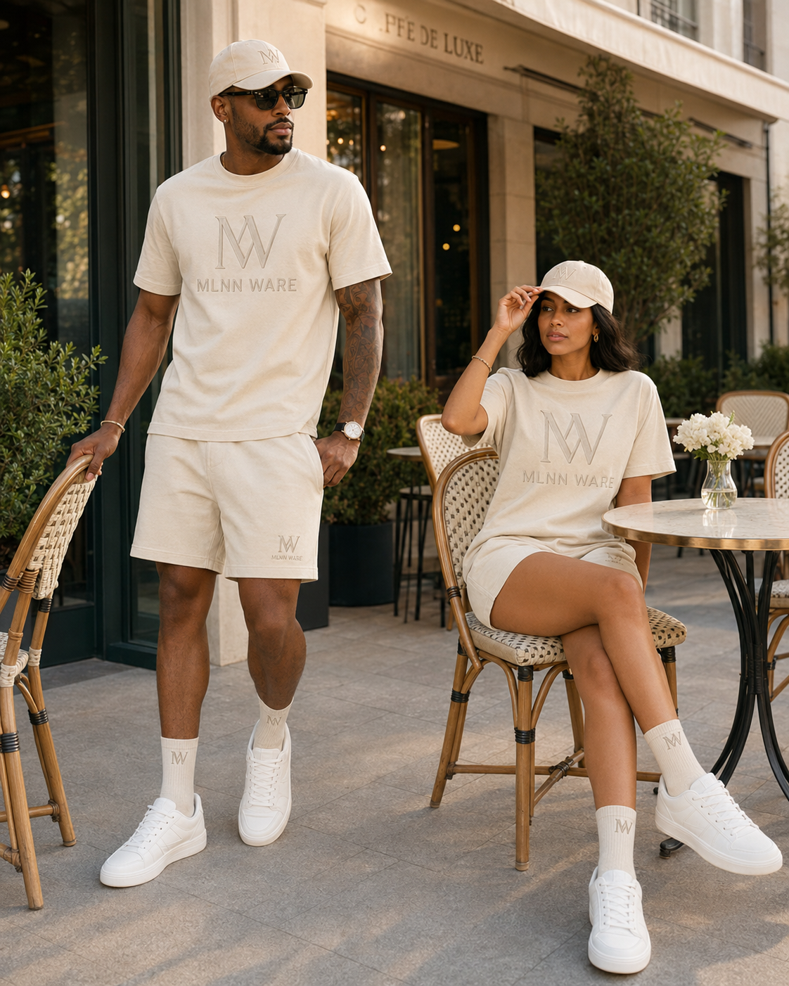 Cream Tonal Set
